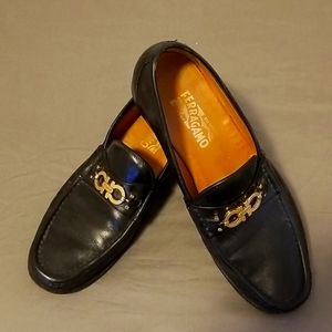 Classic Ferragamo Logo Loafers
